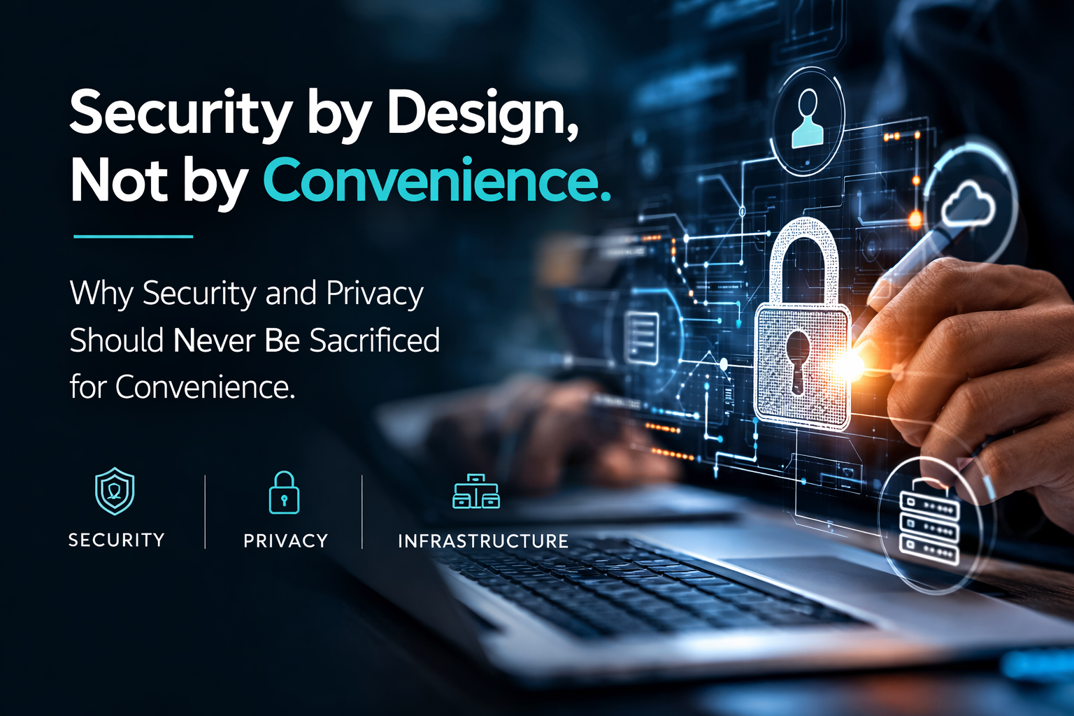 Security by Design Not by Convenience